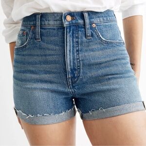 Madewell High Rise Denim Shorts Size 18W